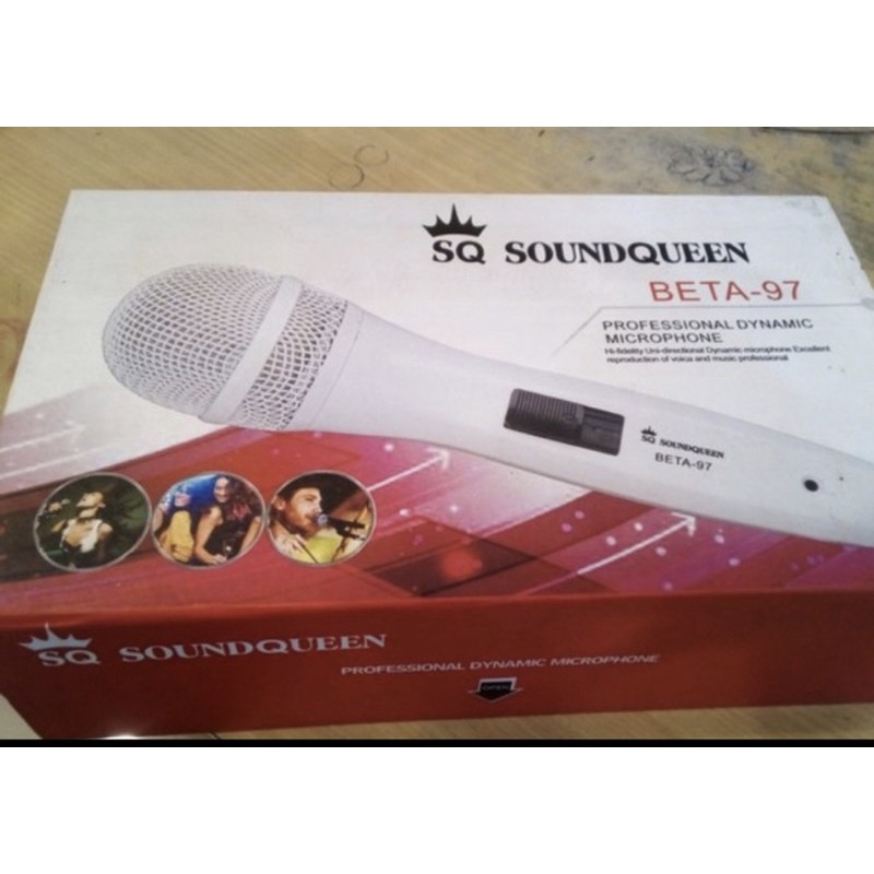 Mic Kabel Soundqueen BETA 97 Original BETA97 SQ microphone cable terbaik