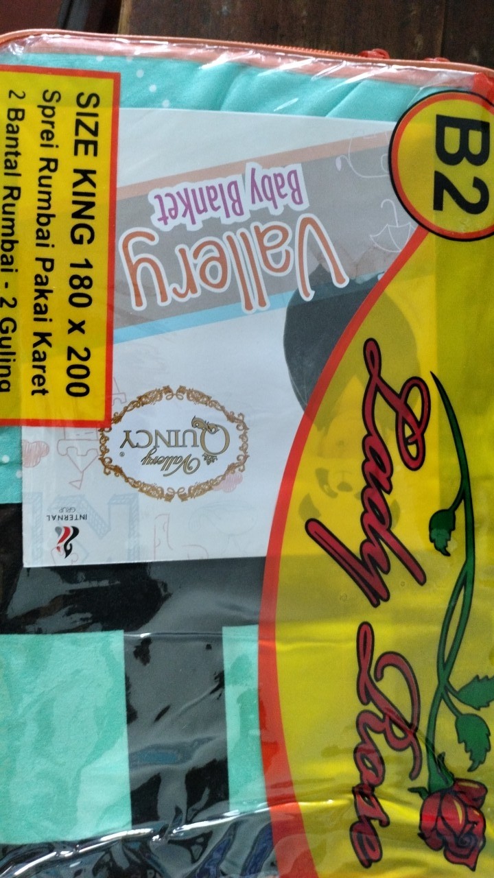 Id. Lady Rose - Sprei Rumbai King 180x200 Motif  Blend