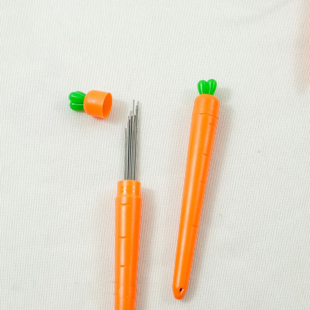 REFIL ISI PENSIL CETEK GAMBAR WORTEL LUCU SET REFFIL PENSIL MEKANIK KUALITAS PREMIUM HARGA TERMURAH