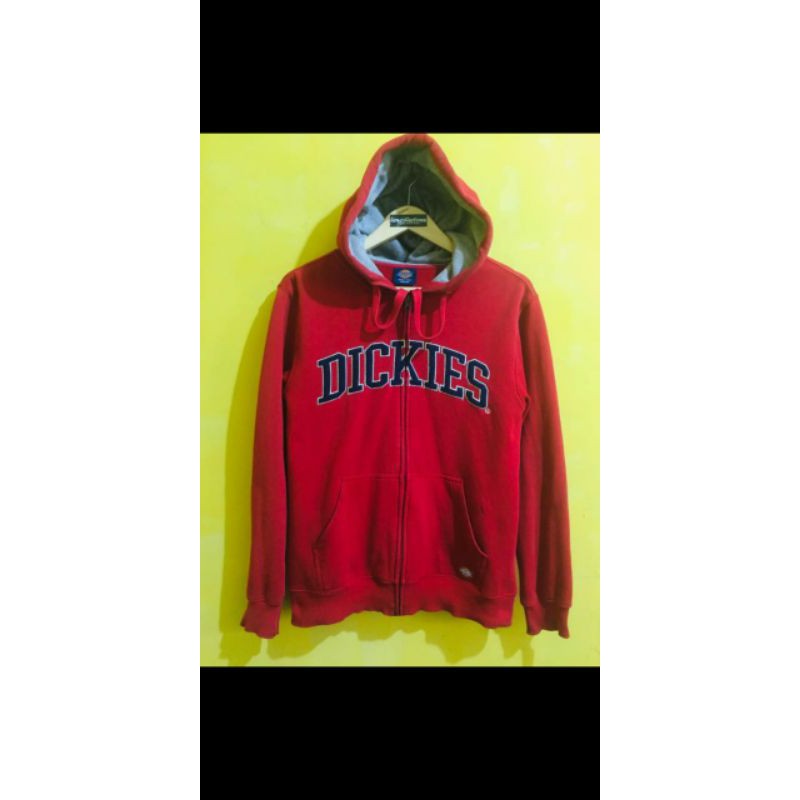 Hoodie Dickies merah