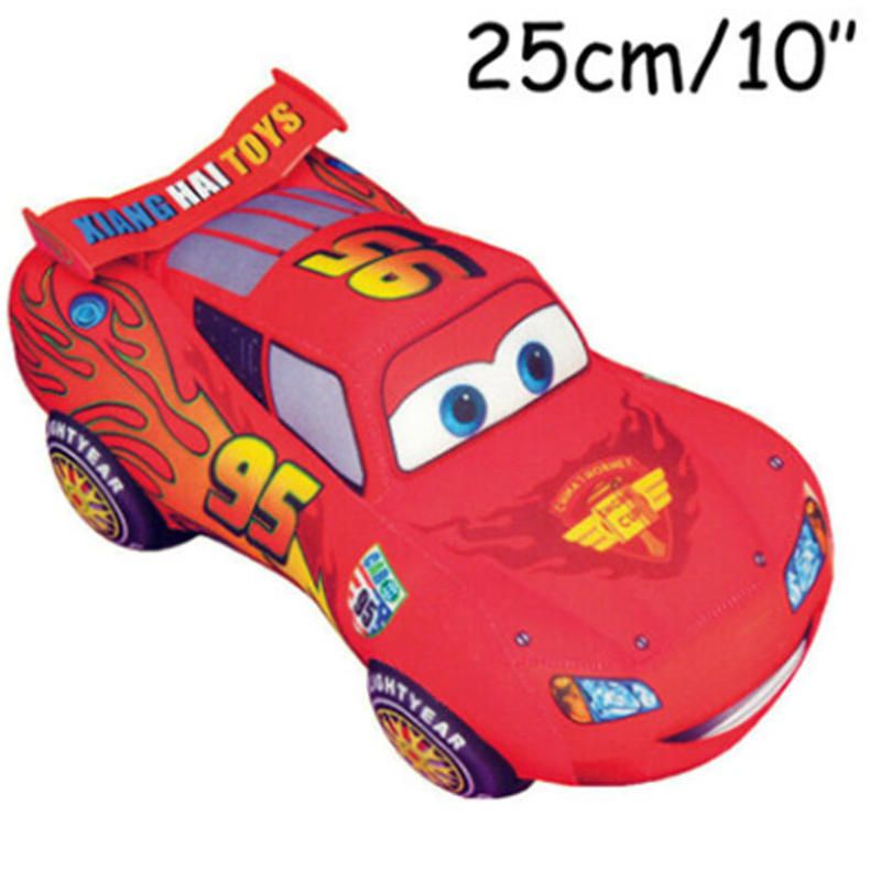 Cars Lightning McQueen Plush Toy Stuffed Ragdoll Car Ornament Kids Birthday Gift Toys For Girls Boys