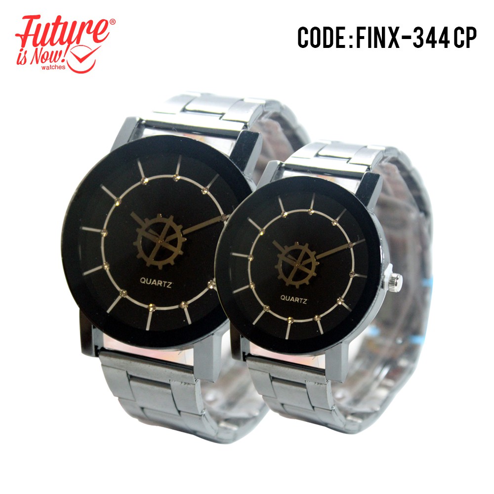 (1+1) Future IS NOW Jam Tangan Couple Unisex Analog - FINX-344 CP