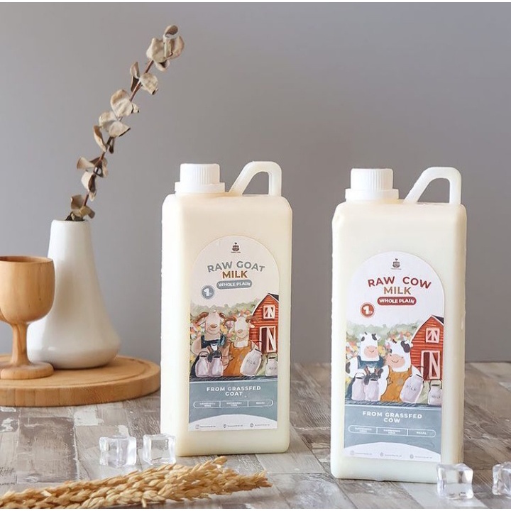 

Honest Farm - Raw Milk - Susu Sapi grassfed - Susu kambing segar - Raw goat milk - Raw Cow milk - Susu organic