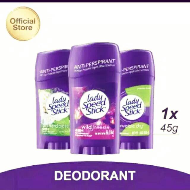 Lady speed stick deodorant