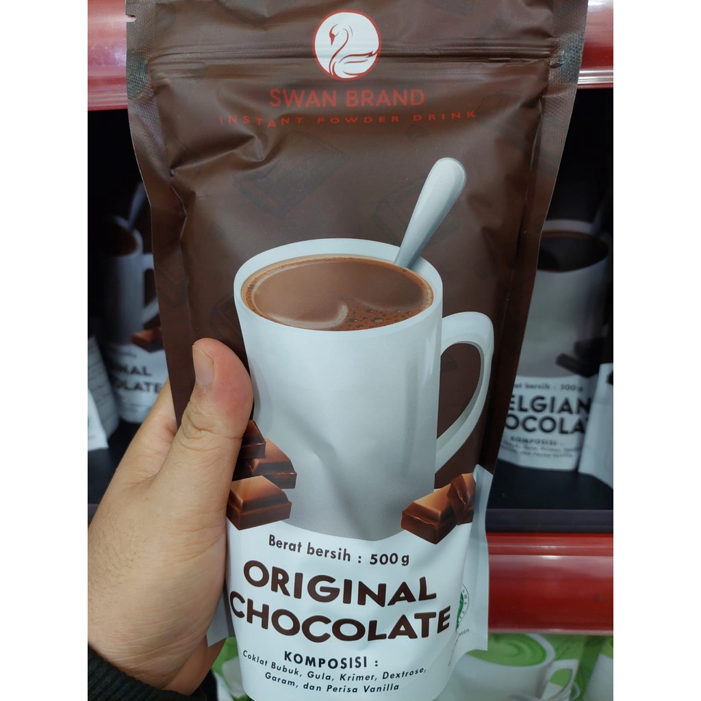 

[oddsolshop] pekanbaru/Swan Brand Original Chocolate 500GRAM Minuman Serbuk Instan Cokelat/Coklat
