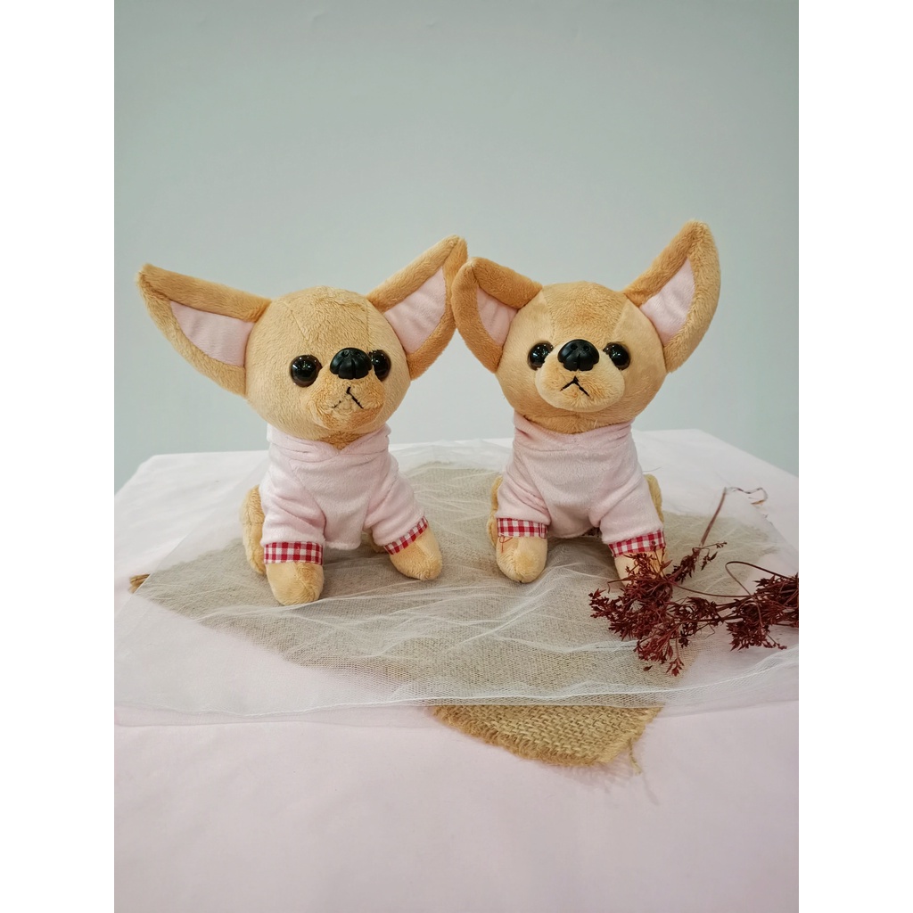BONEKA CHIHUAHUA DOG KARAKTER HEWAN ANJING