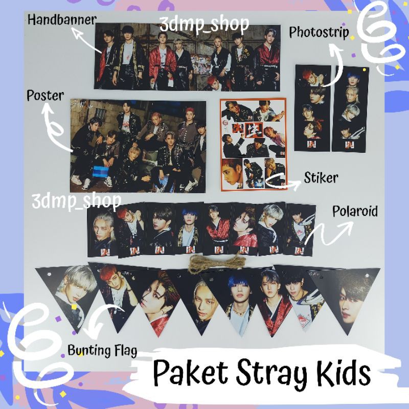 PAKET FANKIT BUCIN STRAY KIDS NOEASY MAXIDENT