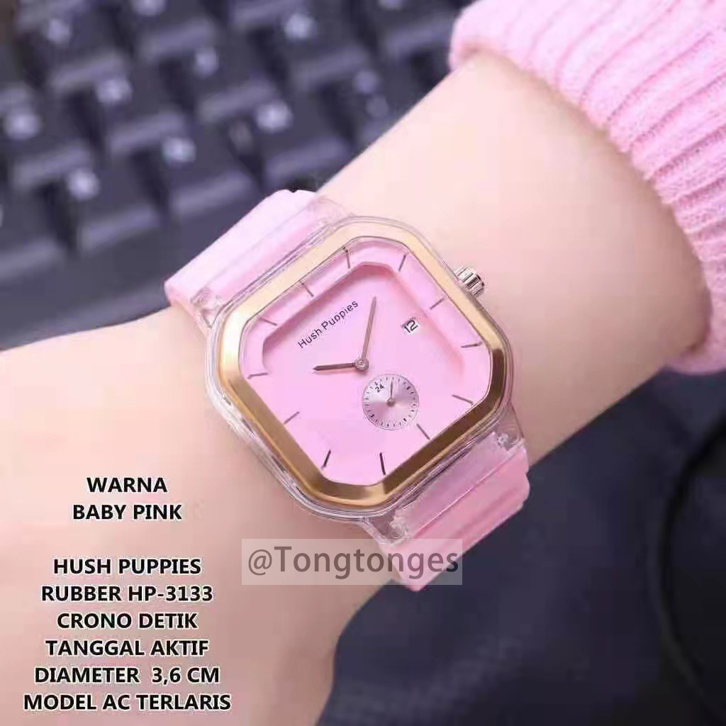 BISA COD READY LAGI  jam tangan wanita HUSH PUPPIES  MODEL AC TERLARIS JAM TANGAN WANITA G11