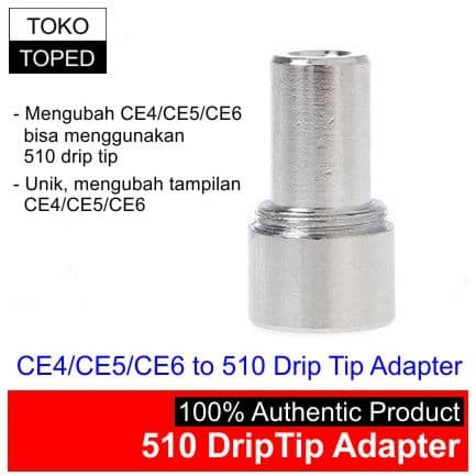 AN CE4/CE5/CE6 to 510 Drip Tip Adapter | ego driptip