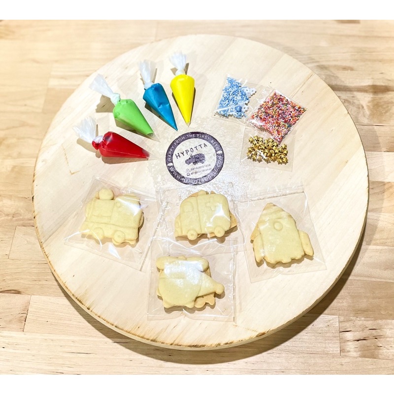 

DIY cookie set - transportation