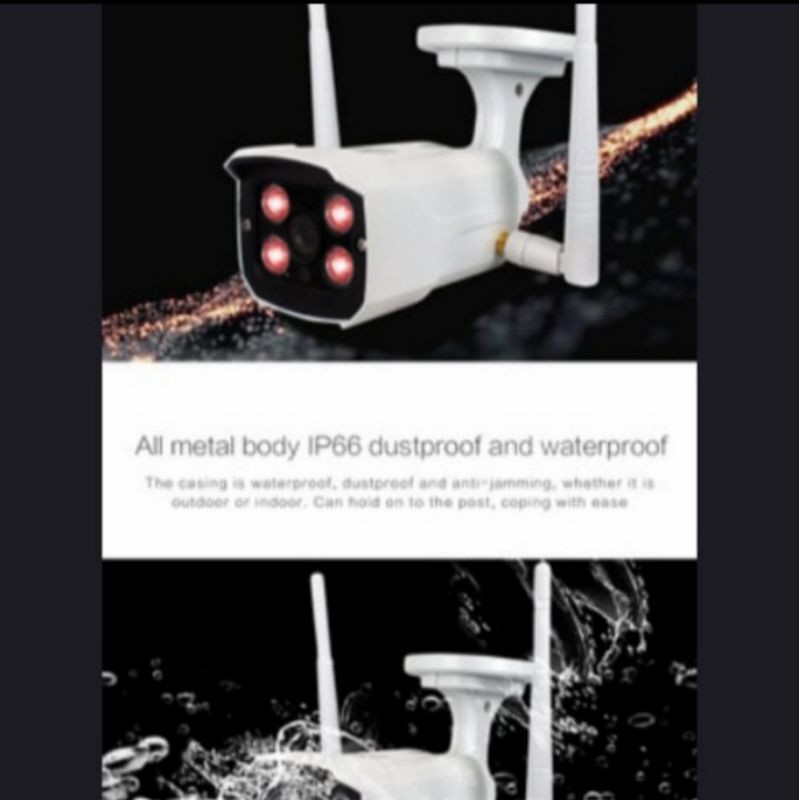 New V380 HD 5mp Outdoor Wifi CCTV ip Camera Waterpoof Wireless