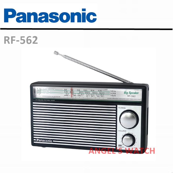 ANGELSWATCH RADIO PANASONIC 3 BAND RF-562 RADIO PORTABLE PANASONIC RF 562/ RADIO PANASONIC RF 562