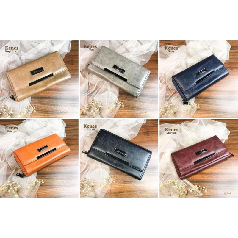 Dompet panjang KENES BY MOONZAYA ORIGINAL