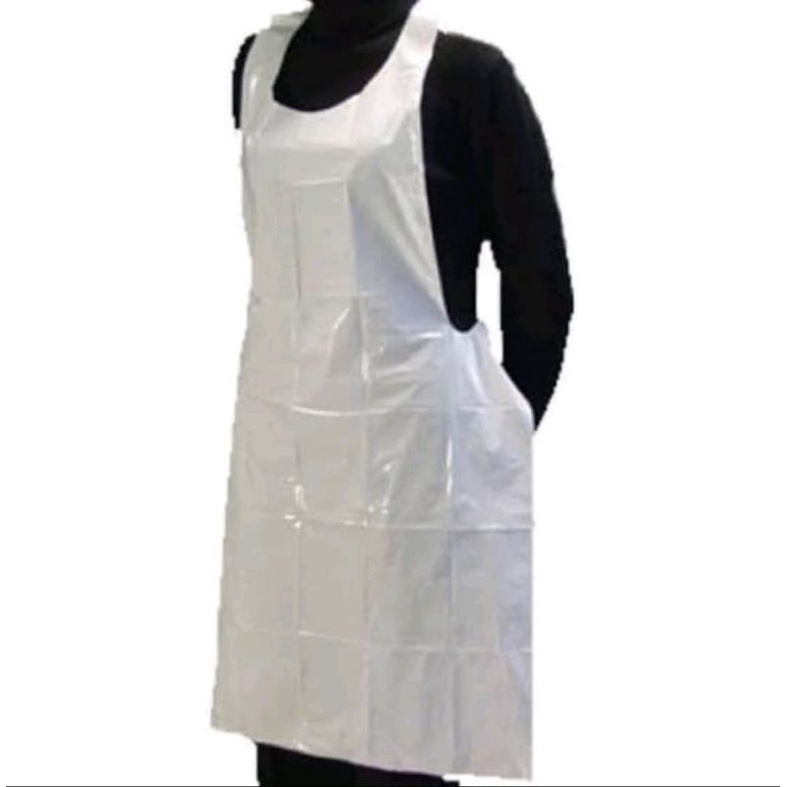 Apron Celemek Plastik Disposible LDPE Export Quality