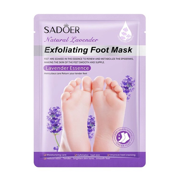 Masker Kaki Foot Mask PERAWATAN KAKI PECAH PECAH/Masker kaki Viral/Masker kaki murah