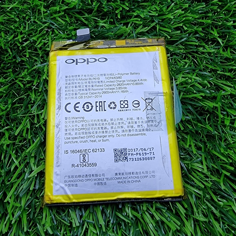 Baterai Batre Oppo A57/A39/ BLP619 Copotan original, Normal tested battery Awet tes ampere full