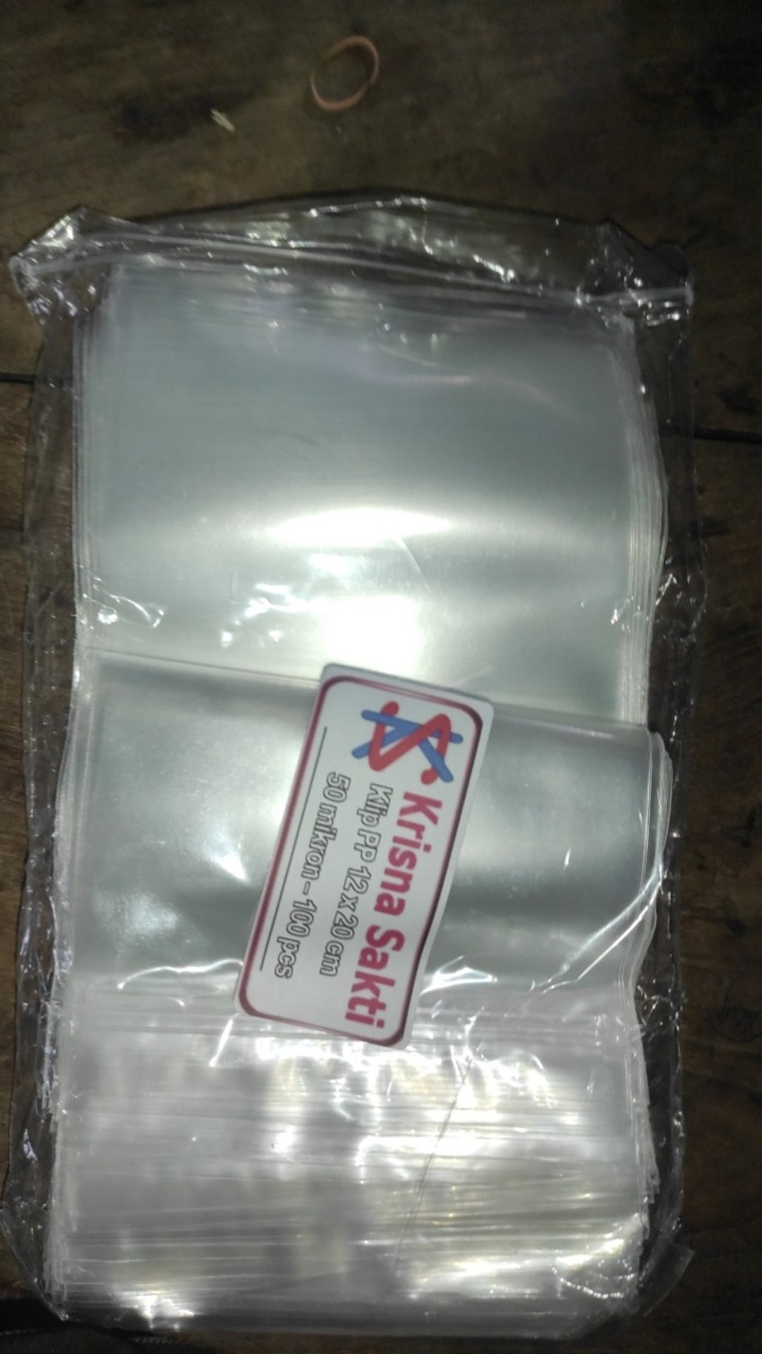 Klip Pp 12x20 50 Micron Plastik Zipper Kemasan Bening Jernih Transparan Polypropylene