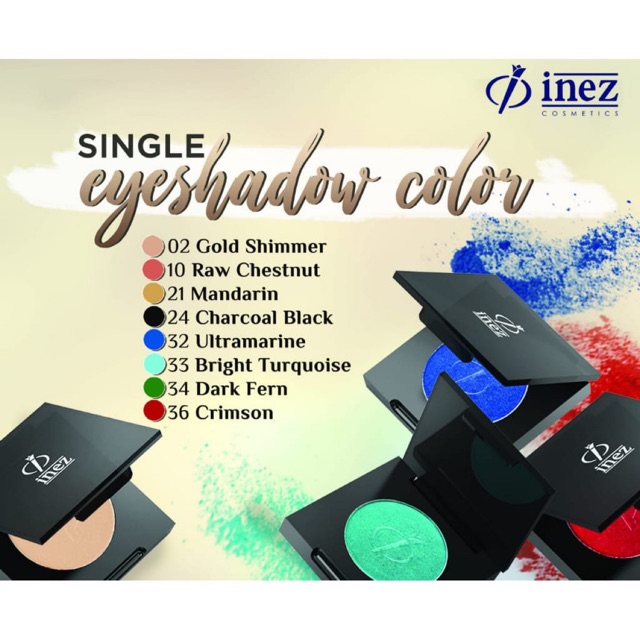 INEZ SINGLE EYESHADOW  COLOR