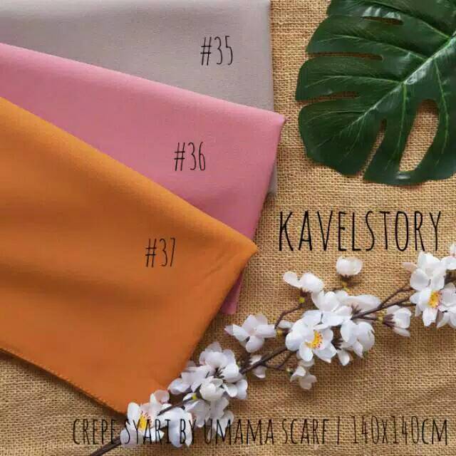 Crape syari by umama scarf