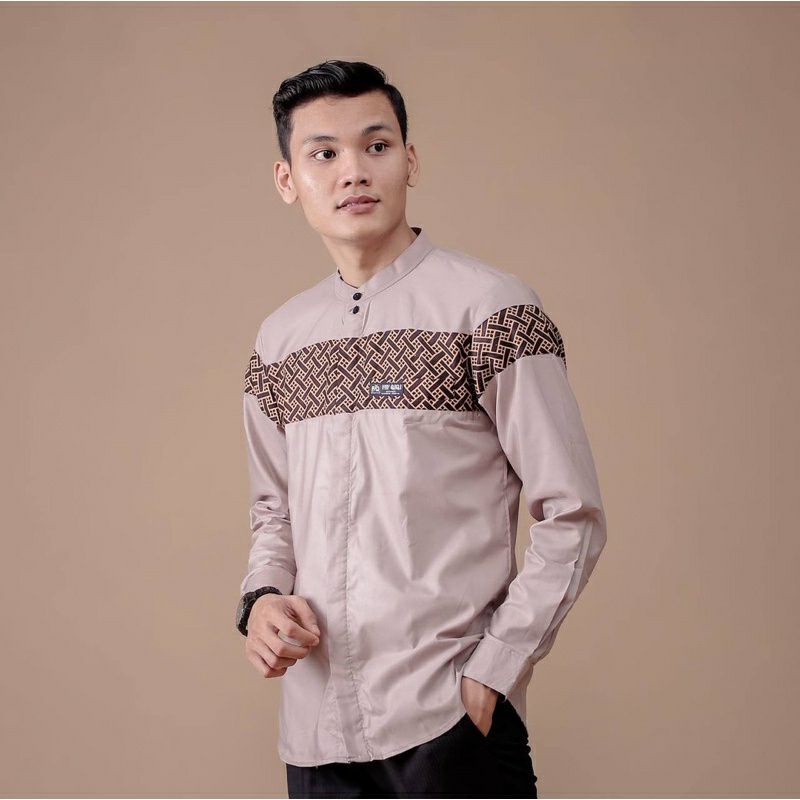 Baju Koko kobata kombinasi El Rumi masakini