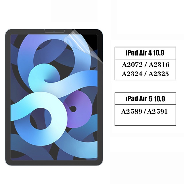 (2 Pak) Pelindung Layar Matte Anti Silau Untuk Apple iPad 12.9 2021 Air 5 2022 5th Generation 10.9 'Air5 10.9' '