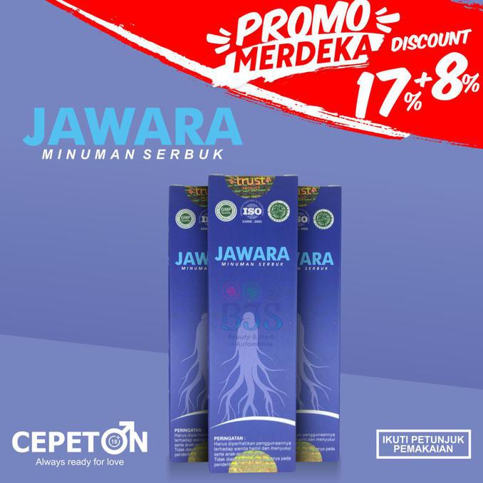 JAWARA MINUMAN SERBUK VITALITAS PRIA ORIGINAL 100% BPOM