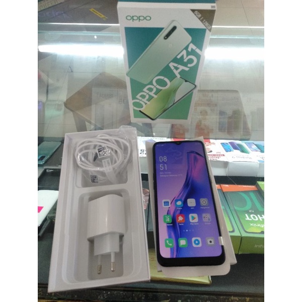 Second Oppo A31 6/128GB Full Set Ex Garansi Oppo Indonesia