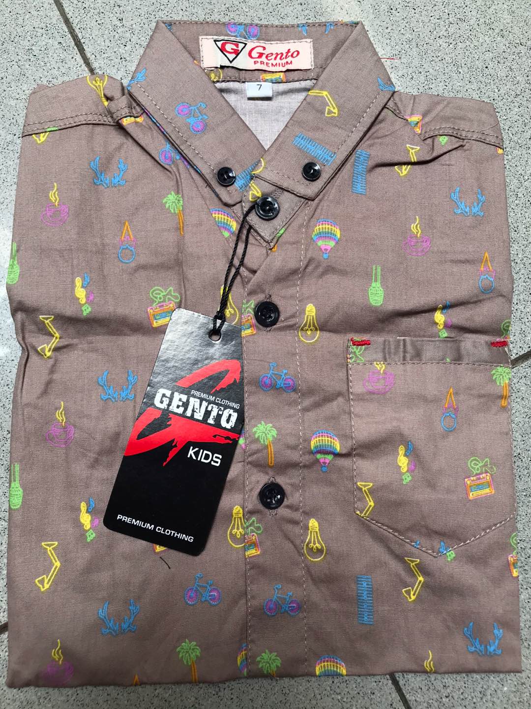 Lee Kemeja Anak Laki-laki Motif 6 Bulan - 13 Tahun 011a