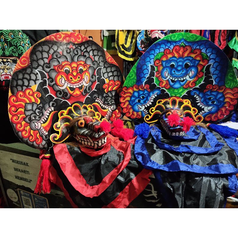 barongan anak SD premium / barongan / caplokan / ganongan / bujang ganong / devil / pecut bopo / sh