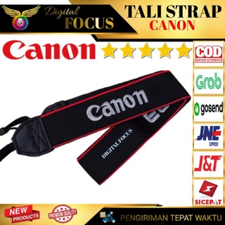 Strap Tali Kamera canon/Tali strap canon logo bordir