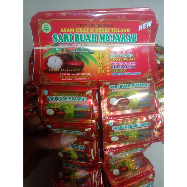 

SARI BUAH MUJARAB kpsul original