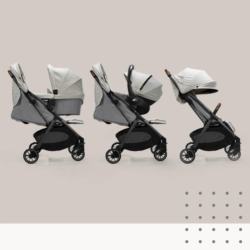 Joie Signature Parcel - FREE BAG Auto Fold Cabin Stroller Kereta Dorong Anak Bayi Kokoh Kuat LightWeight Enteng With Magnetic Buckle