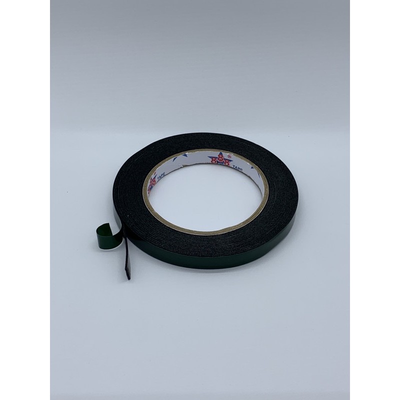 

Double Tape Foam Hijau Tebal ukuran 12 mm