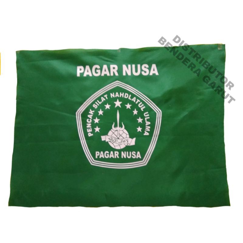 bendera pagar nusa kain hijau
