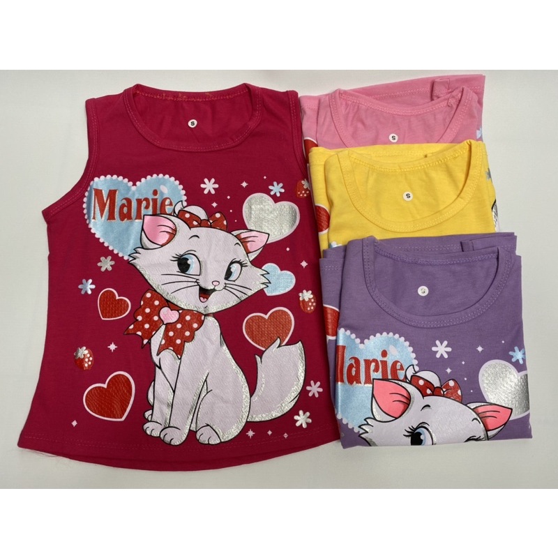 Singlet anak perempuan (MARIE) 1-10 tahun