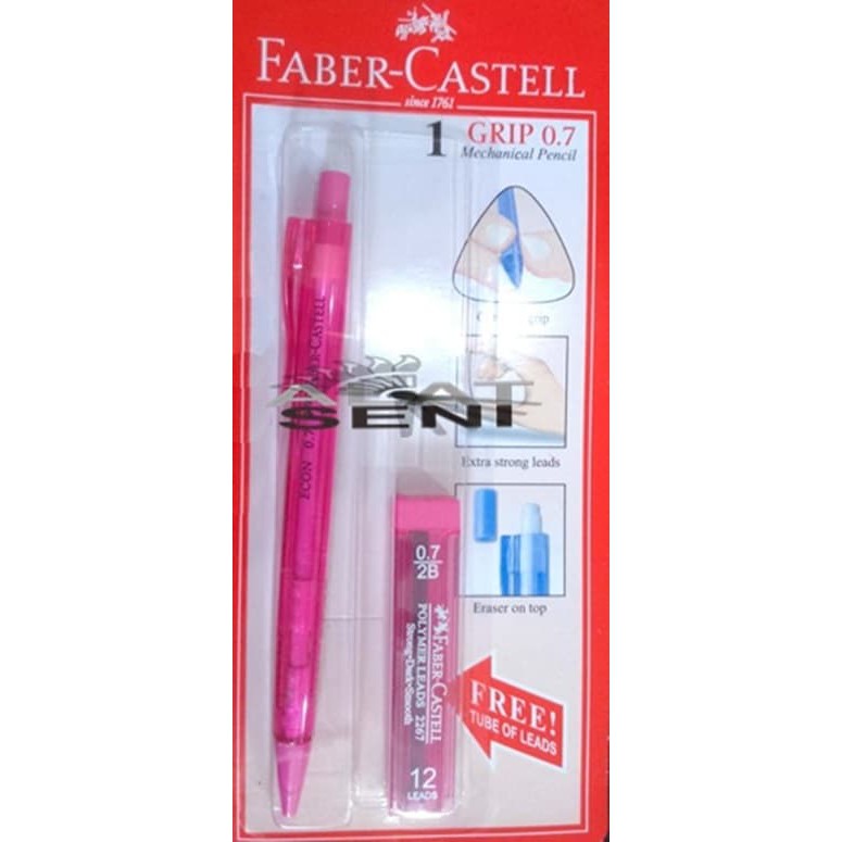 

FABER CASTELL PENSIL MEKANIK 0.7 + REFILL