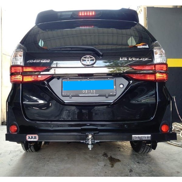 TOWING BELAKANG BESI BAR PELINDUNG BEMPER MOBIL ALL NEW AVANZA XENIA 2019 2020 2021 MODEL LONG ARB