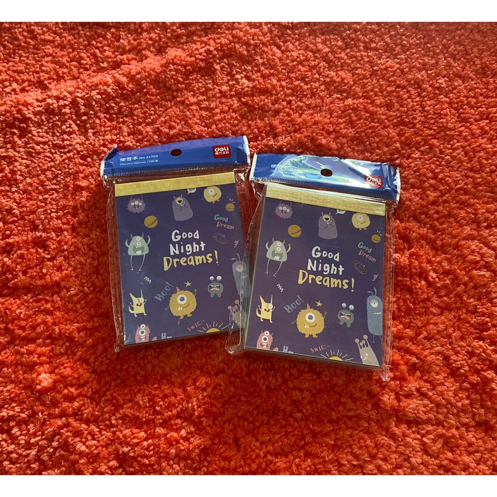 

Memopad sampul Monster