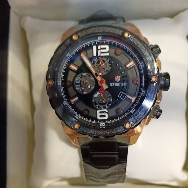 Baru best seller jam tangan pria original expedition 6732mc