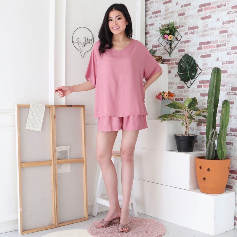 rayon set | baju wanita | baju santai | fashion wanita | baju adem | baju jalan