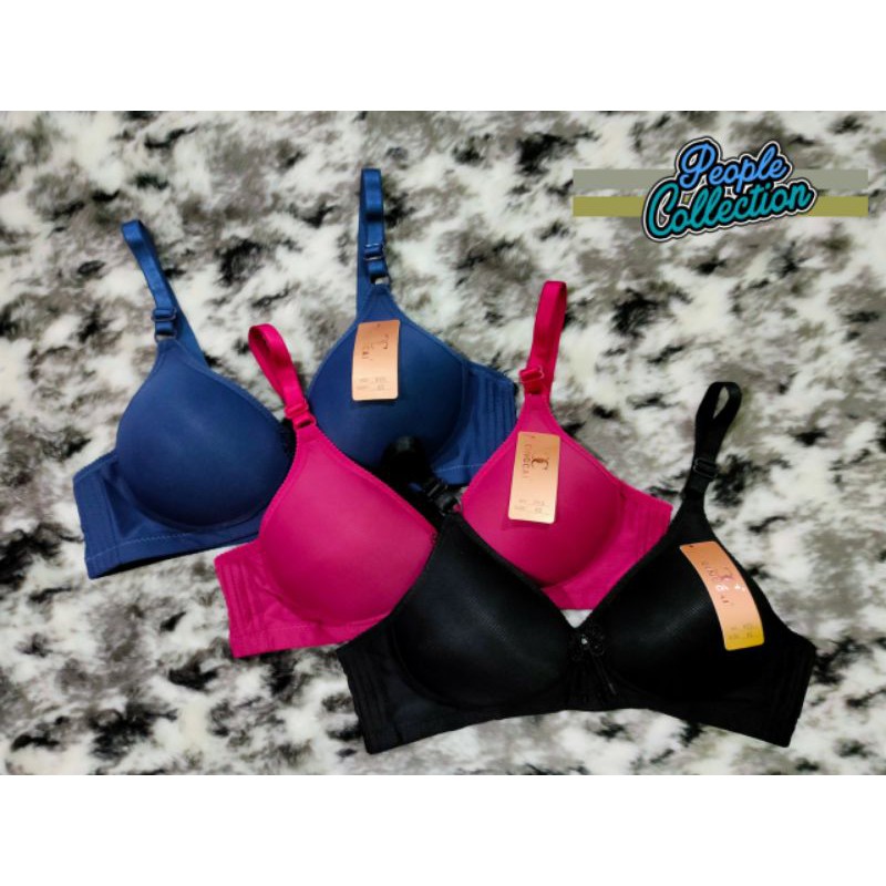 Bra/BH Tanpa kawat murah| BH CINGCAI | BH busa | BH Kait 3 | BH Jumbo | Cup jumbo (C) | BH Modern
