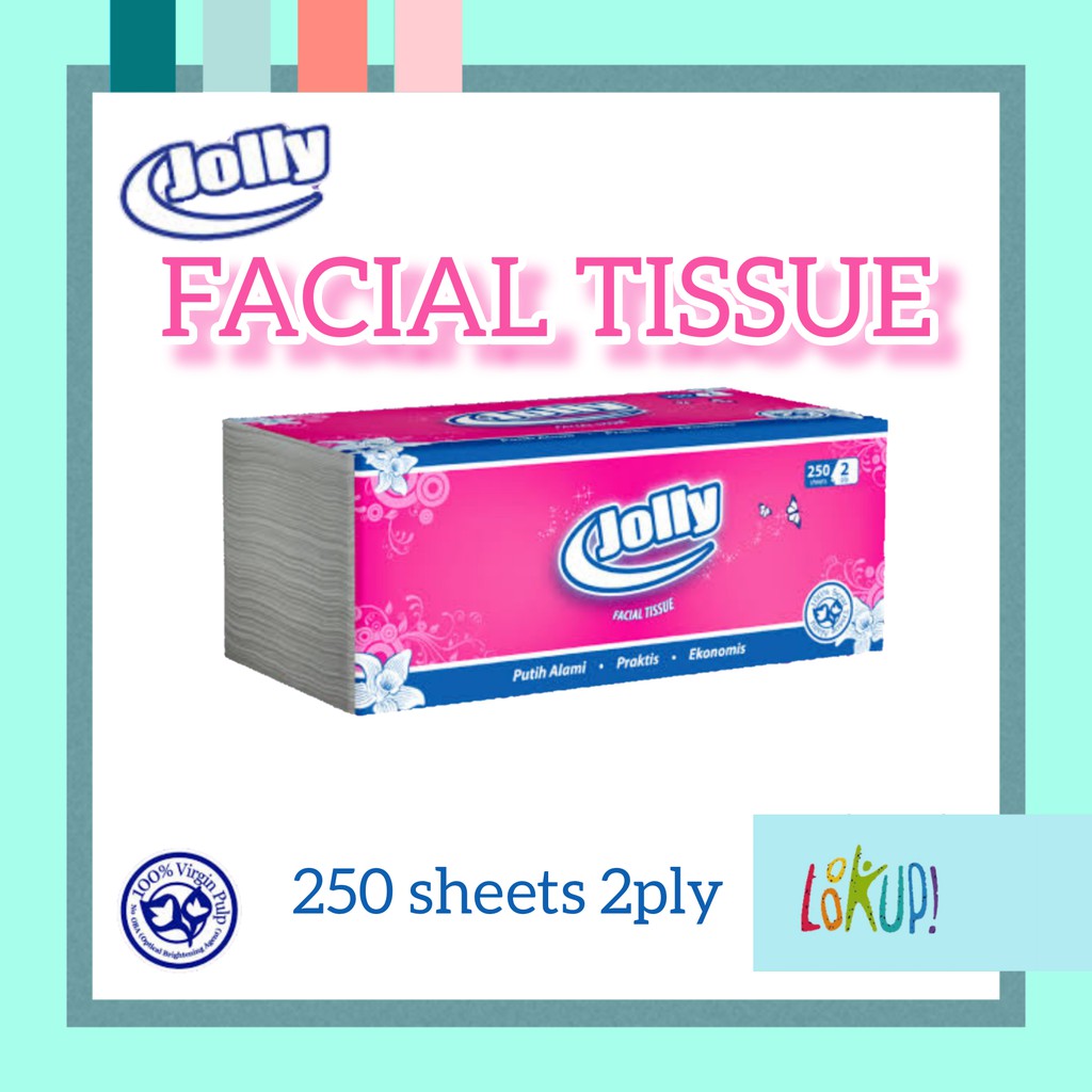 FACIAL TISSUE / TISU WAJAH 250'S TESSA HARGA PROMO-JOLLY ~250