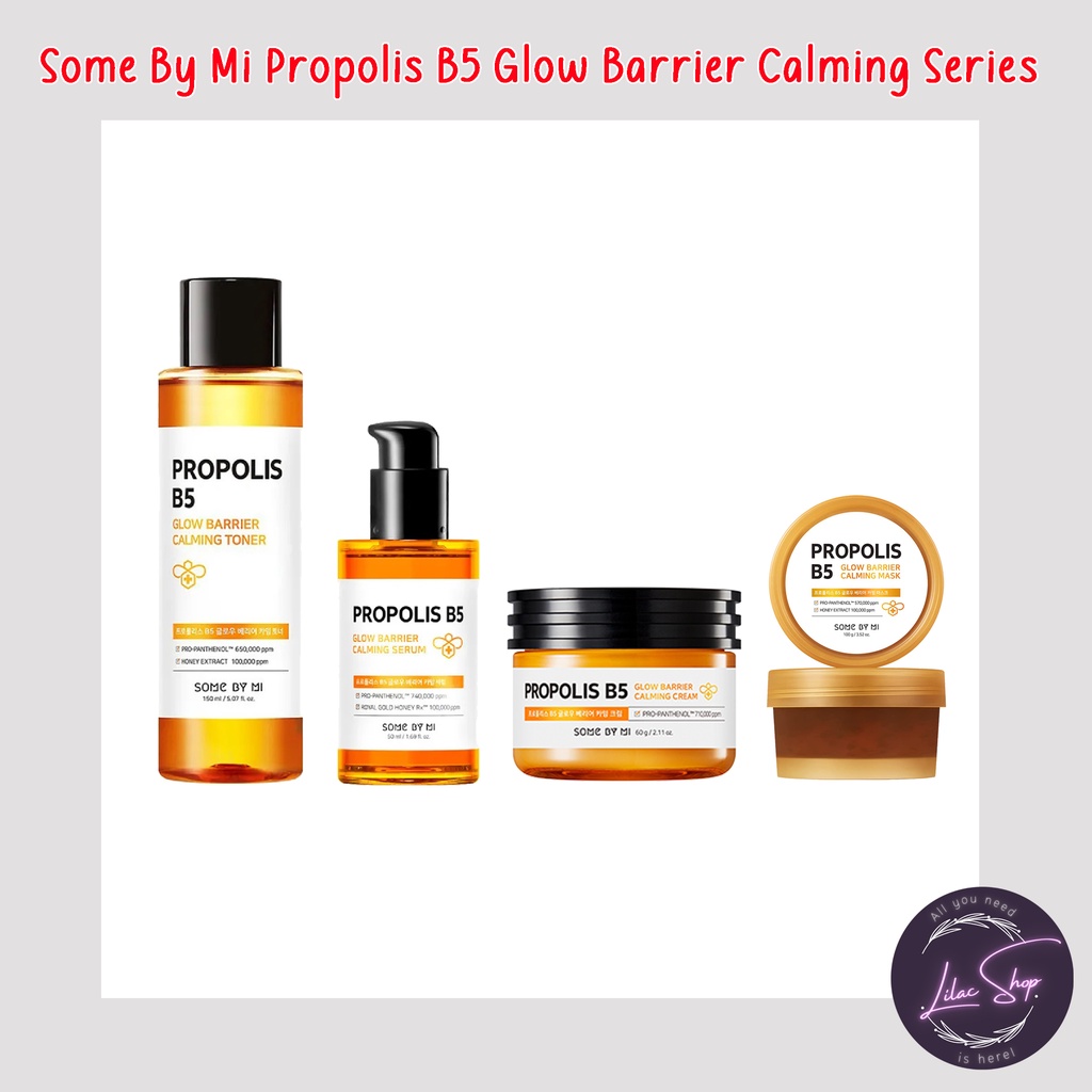 SOME BY MI PROPOLIS B5 GLOW BARRIER CALMING TONER | SERUM | MASK | CREAM