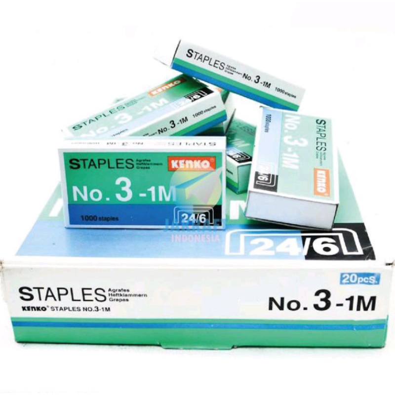 Isi Stapler staples besar 24/6