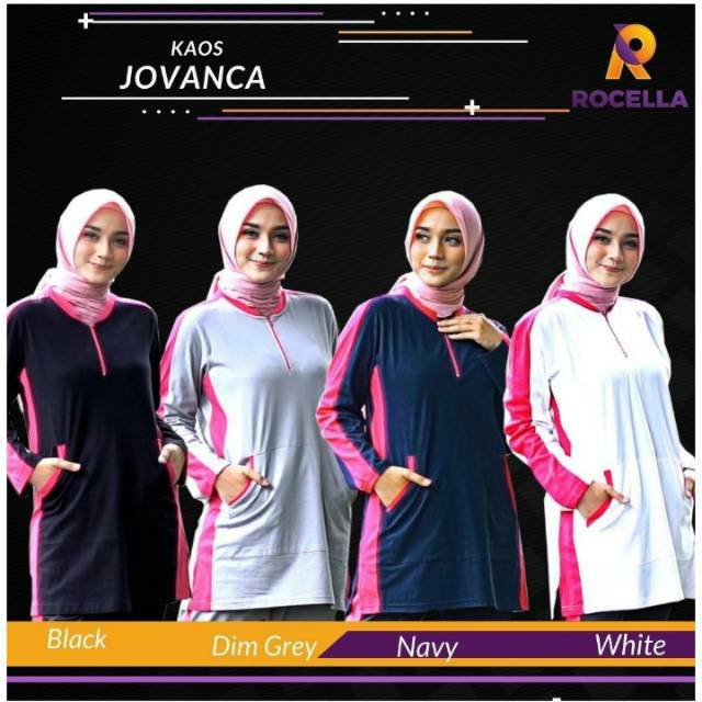 Atasan Baju Olahraga Wanita Kaos Olahraga Wanita Muslimah  Baju Olahraga Wanita Muslimah