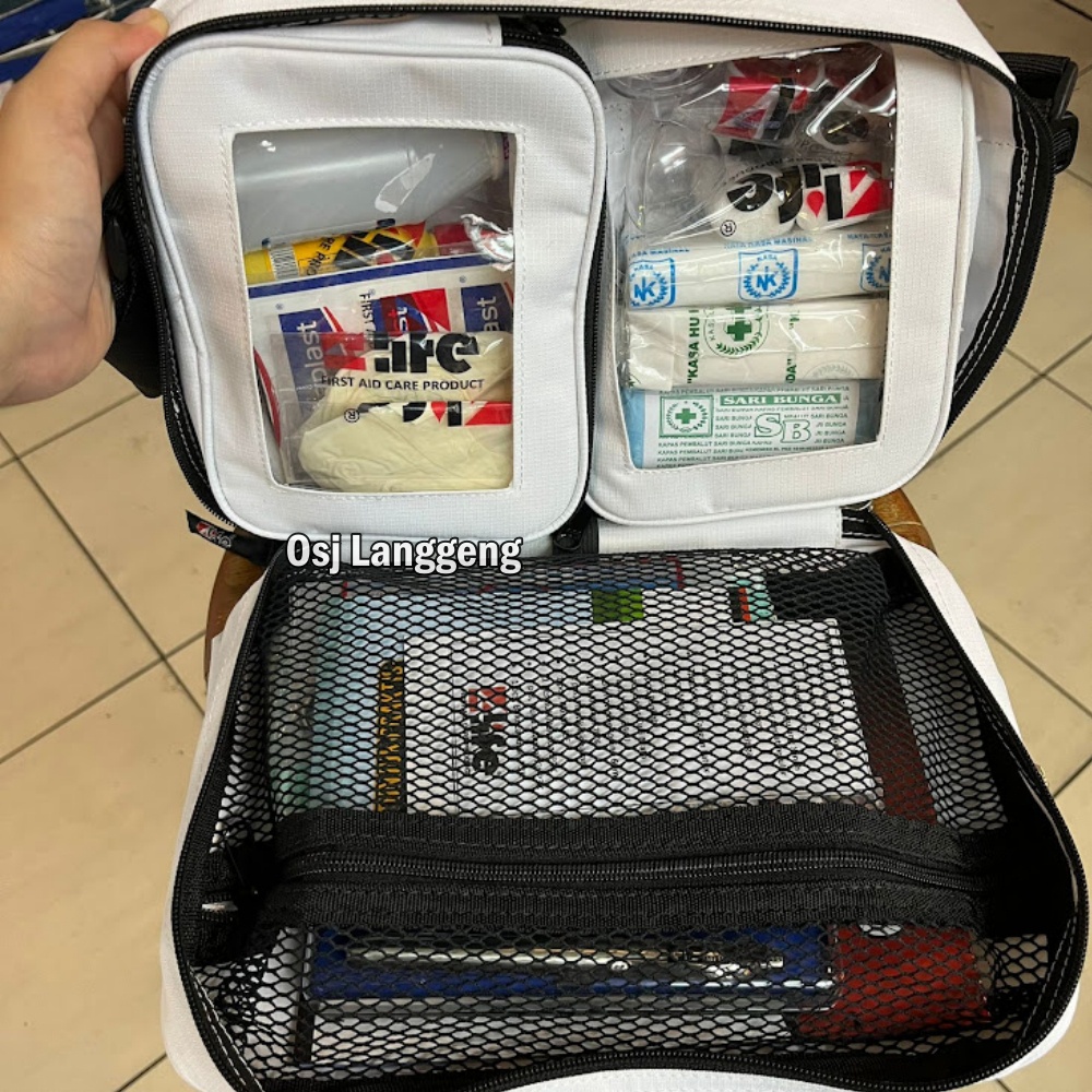 4Life First Aid Kit / Tas P3K / White Bag Type A / Tas P3k 4life