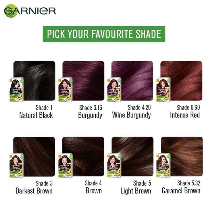 Garnier Color Naturals Sachet Creme Riche Perwarna Rambut