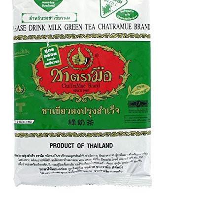 

❅ Thai tea green tea mix cha tra mue Hijau thai tea Thailand 200 gram ⅍