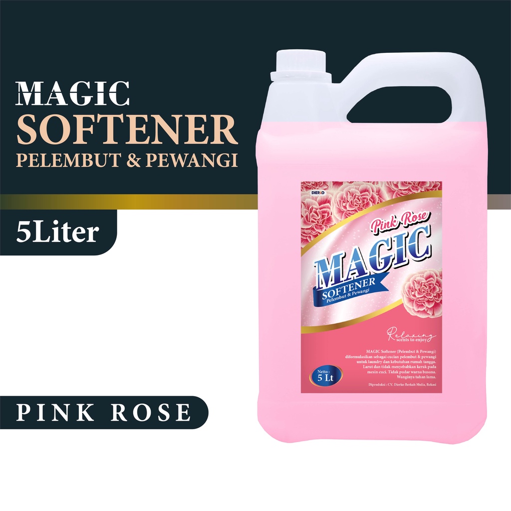 [BEST SELLER] SOFTENER Pelembut dan Pewangi Pakaian PREMIUM Magic 5 Liter