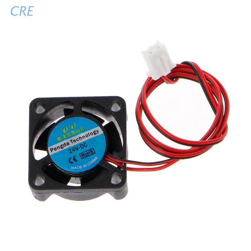 CRE  DC 24V Brushless Cooling Fan 25mm 25x25x10mm 2510 Cooler Heatsink 2510 Radiator